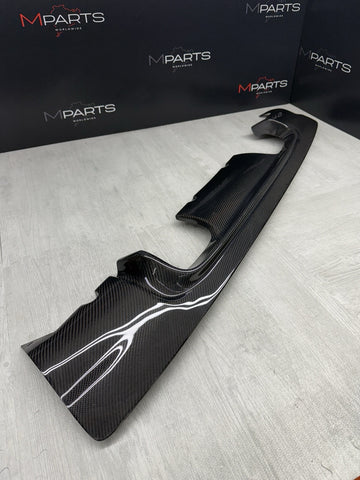 NEW 01-06 BMW E46 M3 Rear Bumper Diffuser CSL Style 2x2 Carbon Fiber Perfect Fit