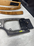 BMW E60 M5 06-08 Olive Ash Carrara Wood Interior Trim 7 Piece Trim Set