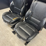 01-06 BMW E46 M3 Convertible Interior Front Non Heated Seats Black