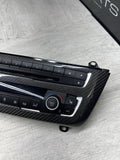 15-20 BMW F80 F82 F83 M3 M4 HVAC Climate Control Audio Radio Carbon Fiber Cover