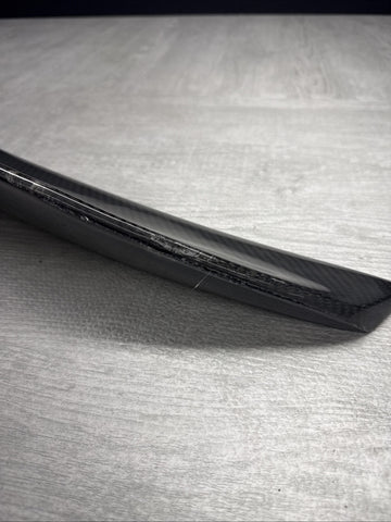 Rear Trunk Spoiler Carbon Fiber BMW 08-13 E92 M3 *Cracked*