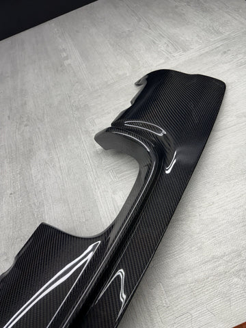 NEW 01-06 BMW E46 M3 Rear Bumper Diffuser CSL Style 2x2 Carbon Fiber Perfect Fit