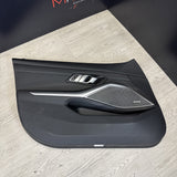 21-24 BMW G20 G80 M3 Front Left Driver Door Card Panel Cover Trim *Damage*