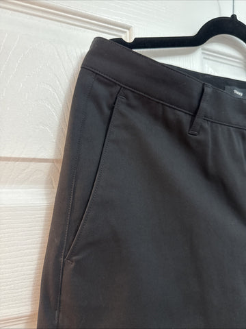 Theory Pants Men's 32 Zaine SW Neoteric Pants Straight Leg Black