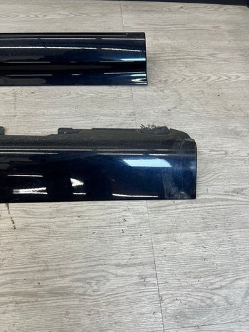 01-06 BMW E46 M3 Rocker Panel Side Skirts OEM Carbon Black