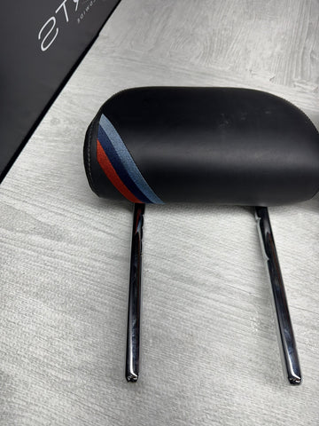 BMW G80 M3 21-25 JAHRE Edition Rear Seat Headrest Leather Black