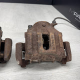 01-06 E46 M3 Front Brake Calipers Left Right Pair Set Original *Rusty*