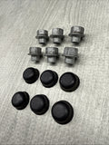 01-13 BMW E46 E90 E92 E93 M3 Shock Tower Strut Braces Bar OEM Nuts & Caps
