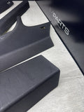 08-13 BMW E92 M3 OEM ABC PILLAR PILLARS BLACK PAIR SET *NOTES*