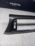 15-20 BMW F83 M4 Convertible Dash Center Console Carbon Fiber Interior Trim OEM