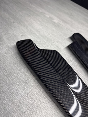 BMW E92 E93 M3 08-13 Performance Carbon Fiber Rear Bumper Side Splitters