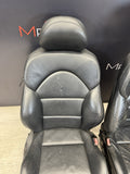 01-06 BMW E46 M3 Coupe Interior Front Seats Black Not heated