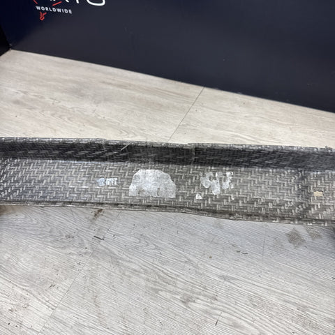 01-06 BMW E46 M3 Front Bumper Rebar Reinforcement Beam *Tiny Crack*
