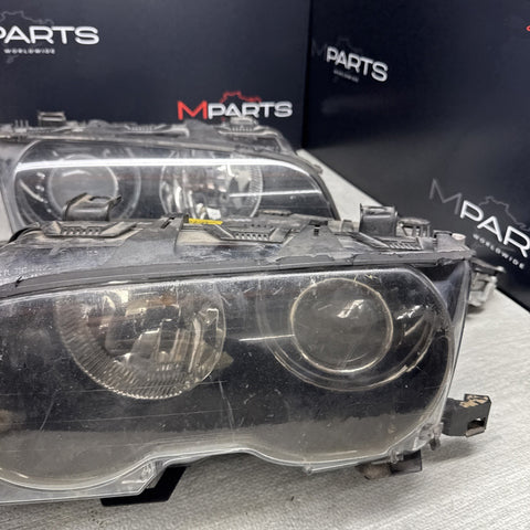 02-06 BMW E46 M3 ORIGINAL Bi Xenon Headlights Stock *Notes*