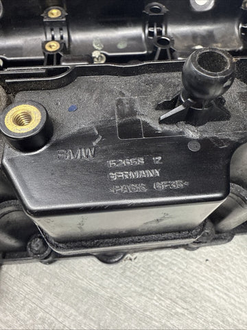 Valve Cover Cylinder Head Cover Genuine BMW 8507607 N57D30B 3.0d 535d F10 F11