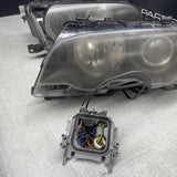 02-06 BMW E46 M3 ORIGINAL Bi Xenon Headlights Stock *Notes*