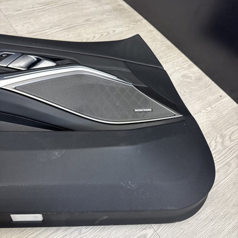 21-24 BMW G20 G80 M3 Front Left Driver Door Card Panel Cover Trim *Damage*