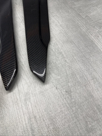 BMW E92 E93 M3 08-13 Performance Carbon Fiber Rear Bumper Side Splitters
