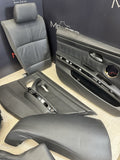 08-13 OEM BMW E90 M3 Novilo Black Sedan Seats Panels Complete Interior Set