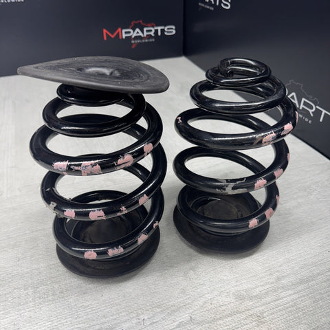 01-06 BMW E46 M3 Coupe Rear Axle Coils Springs Pair Pink Markings