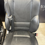 01-06 BMW E46 M3 Convertible Interior Front Non Heated Seats Black