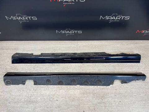 01-06 BMW E46 M3 Rocker Panel Side Skirts OEM Carbon Black