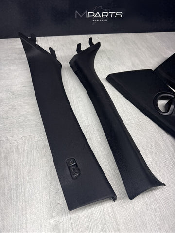 21-25 BMW G80 M3 A B C Interior Pillars Trims Panels OEM