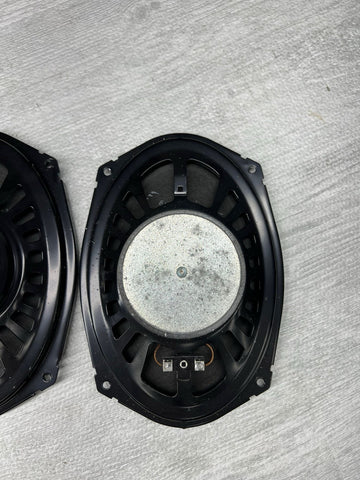00-06 BMW E46 325CI 330CI REAR HARMAN KARDON SUBS SUBWOOFER SPEAKERS OEM PAIR