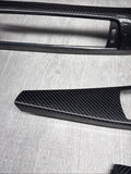 15-20 BMW F83 M4 Convertible Dash Center Console Carbon Fiber Interior Trim OEM