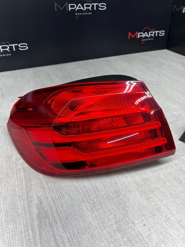 14-17 BMW F32 F82 F83 F33 F36 M4 REAR LEFT DRIVER OUTER TAIL LIGHT LAMP *CRACKED