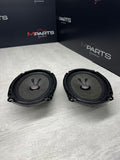 00-06 BMW E46 325CI 330CI REAR HARMAN KARDON SUBS SUBWOOFER SPEAKERS OEM PAIR