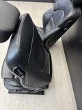 01-06 BMW E46 M3 Coupe Interior Front Seats Black Not heated