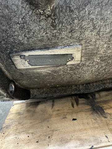 01-06 BMW E46 M3 Convertible Interior Front Non Heated Seats Black
