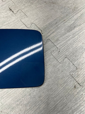 2000-2006 BMW E46 323 325 330 M3 Fuel Gas Cover Door Lid Mystic Blue OEM