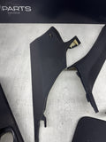 08-13 BMW E92 M3 OEM ABC PILLAR PILLARS BLACK PAIR SET *NOTES*