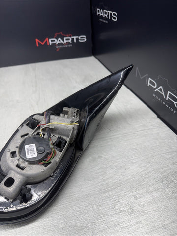 08-13 BMW E92 E93 M3 Right Heated Fold Mirror Assembly Gloss Black *Notes*