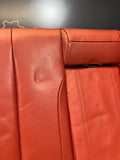 15-20 BMW F83 M4 CONVERTIBLE REAR UPPER SEAT CUSHION BACKREST SAHKIR ORANGE