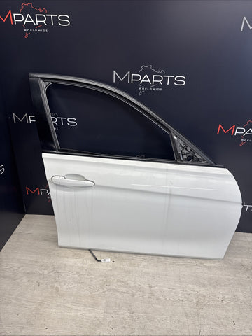 (PICKUP ONLY) 15-18 BMW F30 F80 M3 Alpine White Front Right Passenger Door