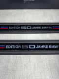 21-25 BMW G80 M3 Sedan Front Door Entrance Sills Trims Panels OEM Jahre Edition