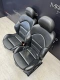 01-06 BMW E46 M3 Coupe Interior Front Seats Black Not heated