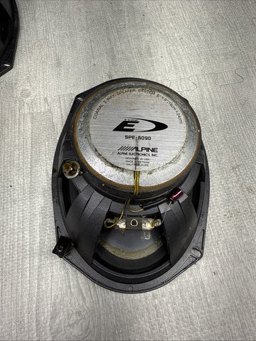 Alpine SPE-6090 300 Watts 6x9" Front Door Speakers Pair
