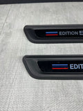 21-25 BMW G80 M3 Sedan Front Door Entrance Sills Trims Panels OEM Jahre Edition