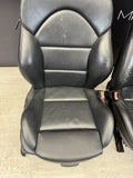 01-06 BMW E46 M3 Coupe Interior Front Seats Black Not heated