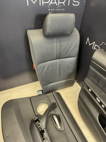08-13 OEM BMW E90 M3 Novilo Black Sedan Seats Panels Complete Interior Set