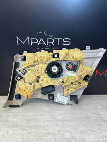14-20 BMW F83 M4 CONVERTIBLE REAR LEFT TRIM PANEL CARD MERINO SAKHIR ORANGE