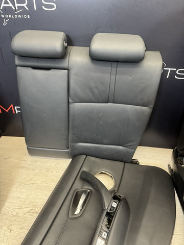 08-13 OEM BMW E90 M3 Novilo Black Sedan Seats Panels Complete Interior Set