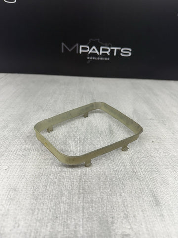 01-06 BMW E46 M3 Manual Shift Knob Shifter Boot Base Ring Bracket Holder OEM