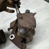 01-06 E46 M3 Front Brake Calipers Left Right Pair Set Original *Rusty*
