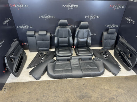 08-13 OEM BMW E90 M3 Novilo Black Sedan Seats Panels Complete Interior Set