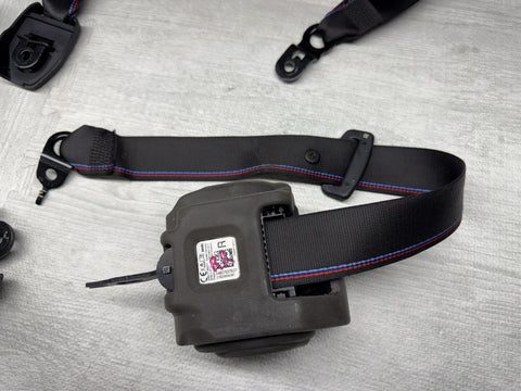 BMW G80 M3 Sedan 21-25 Front & Rear Competition Seat Belts Seatbelts Full Set